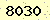 請輸入此驗證碼 : 8030