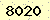 請輸入此驗證碼 : 8020