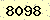 請輸入此驗證碼 : 8098