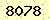 請輸入此驗證碼 : 8078