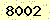 請輸入此驗證碼 : 8002