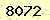 請輸入此驗證碼 : 8072