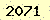 請輸入此驗證碼 : 2071