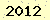 請輸入此驗證碼 : 2012