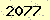 請輸入此驗證碼 : 2077