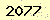 請輸入此驗證碼 : 2077