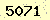 請輸入此驗證碼 : 5071