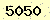 請輸入此驗證碼 : 5050