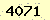 請輸入此驗證碼 : 4071