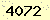 請輸入此驗證碼 : 4072