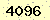 請輸入此驗證碼 : 4096