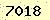 請輸入此驗證碼 : 7018