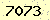 請輸入此驗證碼 : 7073