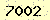 請輸入此驗證碼 : 7002