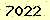 請輸入此驗證碼 : 7022