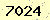 請輸入此驗證碼 : 7024