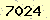 請輸入此驗證碼 : 7024