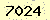 請輸入此驗證碼 : 7024