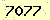 請輸入此驗證碼 : 7077