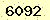 請輸入此驗證碼 : 6092