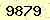 請輸入此驗證碼 : 9879
