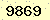 請輸入此驗證碼 : 9869