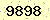請輸入此驗證碼 : 9898