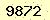 請輸入此驗證碼 : 9872