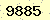 請輸入此驗證碼 : 9885