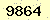 請輸入此驗證碼 : 9864