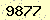 請輸入此驗證碼 : 9877