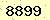 請輸入此驗證碼 : 8899