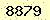 請輸入此驗證碼 : 8879