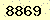 請輸入此驗證碼 : 8869