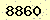 請輸入此驗證碼 : 8860