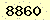 請輸入此驗證碼 : 8860