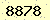 請輸入此驗證碼 : 8878