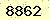 請輸入此驗證碼 : 8862