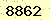 請輸入此驗證碼 : 8862