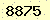 請輸入此驗證碼 : 8875
