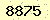 請輸入此驗證碼 : 8875