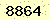 請輸入此驗證碼 : 8864