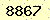 請輸入此驗證碼 : 8867