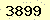 請輸入此驗證碼 : 3899
