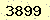 請輸入此驗證碼 : 3899
