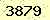 請輸入此驗證碼 : 3879