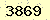 請輸入此驗證碼 : 3869