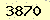 請輸入此驗證碼 : 3870