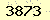 請輸入此驗證碼 : 3873