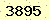 請輸入此驗證碼 : 3895